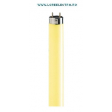 TUB FLUORESCENT GALBEN YELLOW 18W, TL-D 18W/16 Yellow