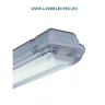 corp de iluminat fluorescent 1x36W, cu carcasa policarbonat IP65 Aqua, Montaj Aparent, Tensiune 230V