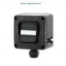 592.R001-01 INTRERUPATOR BASCULANT ANTIEX 1NO+1NC PRESETUPA POLIAMIDA 1XM20, MONTAJ APARENT, SCAME, ROCKER PENTRU ZONA 1 SI 2 GAZE