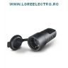 110.3160 PRIZA CAUCIUC, 16A, 2P+E MONOFAZATA SCAME