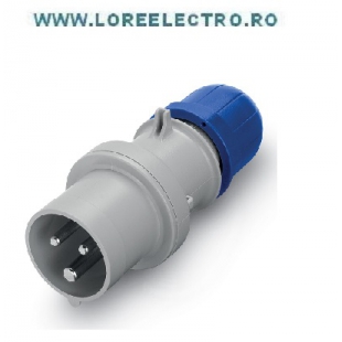 213.1633 FISA INDUSTRIALA, 16A, 2P+E, 6H 200-250V IP 44 SCAME