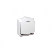WDE000510 INTRERUPATOR SIMPLU 16A, 230V, MONTAJ APARENT, PRODUCATOR SCHNEIDER, CULOARE ALB,