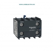 LA1KN20 BLOC CONTACTE AUXILIARE FRONTALE 2NO  PENTRU MINI CONTACTOARE SCHNEIDER LC1K, LP1K,