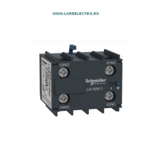 LA1KN11 BLOC CONTACTE AUXILIARE FRONTALE 1NO + 1NC  PENTRU MINI CONTACTOARE SCHNEIDER LC1K, LP1K,