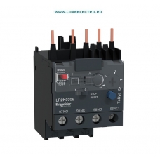 LR2K0306 Releu termic reglaj 0,8A .. 1,2A pentru mini contactoare Schneider Electric LC1K, LP1K