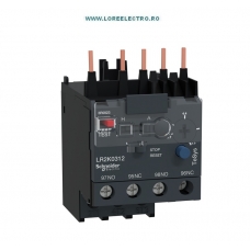 LR2K0312 Releu termic reglaj 3,7A .. 5,5A pentru mini contactoare Schneider Electric LC1K, LP1K