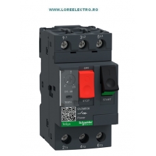 GV2ME08AP DISJUNCTOR PROTECTIE MOTOR 2,5A .. 4A, 1,1KW / 400V, 3 POLI, SCHNEIDER