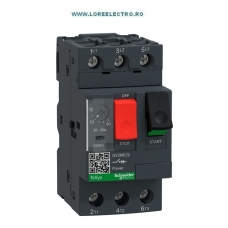 GV2ME22AP DISJUNCTOR PROTECTIE MOTOR 20A .. 25A, 11KW / 400V, 3 POLI, SCHNEIDER