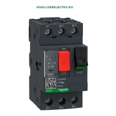 GV2ME32 DISJUNCTOR PROTECTIE MOTOR 24A .. 32A, 15KW / 400V, 3 POLI, SCHNEIDER