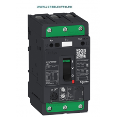 GV4PE115S DISJUNCTOR PROTECTIE MOTOR 115A  REGLAJ CURENT 65A .. 115A, 37KW .. 55KW / 400V, 100KA 3 POLI, SCHNEIDER