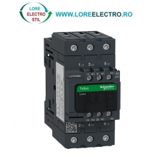 LC1D40ABD CONTACTOR 40A, 18,5KW, 3P, 1NO+1NC, BOBINA 24V DC, SCHNIEDER ELECTRIC