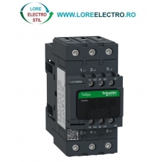 LC1D65AE7 CONTACTOR 65A, 30KW BOBINA 48V AC 50HZ 60HZ, 1NO+1NC, SCHNIEDER ELECTRIC