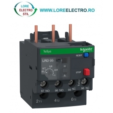 LRD05 Releu termic TeSys Deca reglaj 0,63A .. 1A pentru contactoare Schneider Electric LC1D