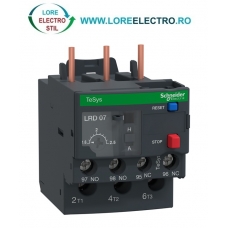 LRD07 Releu termic TeSys Deca reglaj 1,6A .. 2,5A pentru contactoare Schneider Electric LC1D