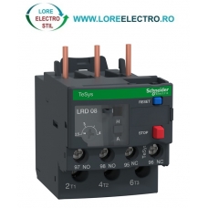 LRD08 Releu termic TeSys Deca reglaj 2,5A .. 4A pentru contactoare Schneider Electric LC1D