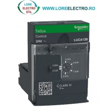 LUCA12B Unitate de Protectie si comanda pentru baza de alimentare LUB12 3A .. 12A, tensiune de comanda 24V AC, Tesys Ultra Motor Starter Schneider