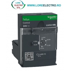 LUCA18BL Unitate de Protectie si comanda pentru baza de alimentare LUB32 4,5A .. 18A, tensiune de comanda 24V DC, Tesys Ultra Motor Starter Schneider