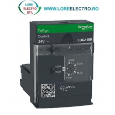 LUCA18B Unitate de Protectie si comanda pentru baza de alimentare LUB32 4,5A .. 18A, tensiune de comanda 24V AC, Tesys Ultra Motor Starter Schneider