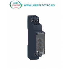 RM17UBE15 RELEU MONOFAZAT DE MONITORIZARE MINIMA SI MAXIMA TENSIUNE 65V .. 260V AC / DC, 1 CO, OFF DELAY 0,1S .. 10S, 5A, SCHNEIDER