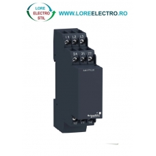 RM17TG20, releu de control pentru retele trifazate Schneider Harmony, functioneaza in intervalul 208-440 V AC, 2 contacte inversorare (2 C/O), capacitate de comutare 5A