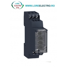 RM17UB310, releu de control pentru retele monofazarte Schneider, 110-240 V AC/DC, 1 CO, 5A