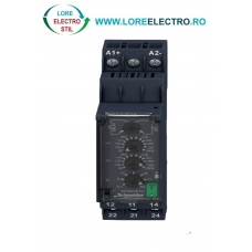 RM22UB34, releu de monitorizare a tensiunii monofazate Schneider, 110-240 V AC/DC, 2 CO, 8A