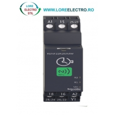 RENF22R2MMW, releu de timp modular Schneider, 24-240 V AC/DC, 2 C/O sau, 8A