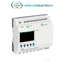 SR3B261JD, releu inteligent modular (programabil) Schneider, 12 V DC, 26 I O