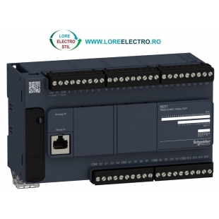 TM221C40R AUTOMAT PROGRAMABIL MODICOM M221 CU 40 LOGIC I/O, TENSIUNE ALIMENTARE 110V .. 230V, SCHNEIDER ELECTRIC
