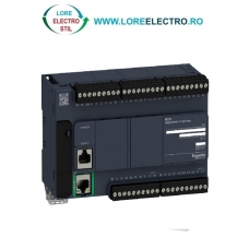 TM221CE40U AUTOMAT PROGRAMABIL MODICON M221 CU 40 LOGIC I/O, Iesire 16 Sink tranzistor, Cu Ethernet, TENSIUNE ALIMENTARE 24V DC, SCHNEIDER ELECTRIC