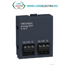 TMC2AQ2V, cartus M221 modul analogic OUT, 2 iesiri analogice, extensie I O