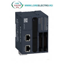 TM221M32TK AUTOMAT PROGRAMABIL MODICON M221 CU 32 LOGIC I/O, IESIRI SOURSE TRANZISTOR, TENSIUNE ALIMENTARE 24V DC, SCHNEIDER ELECTRIC, TERMINAL BLOCK H10 connector