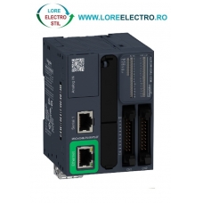 TM221ME32TK AUTOMAT PROGRAMABIL MODICON M221 CU 32 LOGIC I/O, IESIRI SOURSE TRANZISTOR, TENSIUNE ALIMENTARE 24V DC, SCHNEIDER ELECTRIC, TERMINAL BLOCK H10 connector
