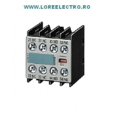 3RH1911-1FA22 BLOC CONTACTE AUXILIARE FRONTALE 2NO+2NC PENTRU CONTACTOARE SIEMENS GABARIT S00, 3RT101