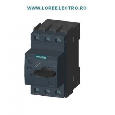 3RV2011-0BA10 MOTOR STARTER PENTRU PROTECTIE MOTOR DISJUNCTOR  P=0,06KW  In=0,2A  REGLAJ  IR=0,14 ..0,2 A