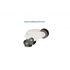 3SE5000-0AF01 CAP ACTIONARE LIMITATOR SIEMENS, UNGHIULAR, PARGHIE METAL CU ROLA PLASTIC 22mm, PENTRU LIMITATOR 3SE51/52