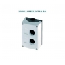3SB3802-0AA3 CUTIE PLASTIC DOUA MODULE CULOARE GRI, SIEMENS, GAURA BUTON COMANDA 22mm, CONEXIUNE CABLU 1XM20