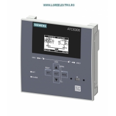 3KC9000-8TL40 ATC6300 SISTEM ELECTRONIC, RELEU AAR CU DISPLAY SIEMENS, TENSIUNE COMANDA 230V SI 12V .. 24V DC, TENSIUNI MONITORIZATE 100 ... 600 V AC