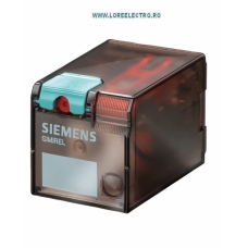 LZX:MT321024 RELEU TIP RI 13 SIEMENS SIMIREL, 3 CONTACTE, 11 PINI, FARA LED SEMNALIZARE, SIEMENS 24V DC