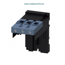 3RU2946-3AA01 SOCLU DE MONTAJ PE SINA PENTRU RELEE TERMICE SIEMENS 3RU2146 / 3RB30 / 3RB31 GABARIT S3