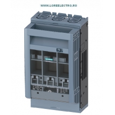 3NP1133-1CA10 SEPARATOR SIEMENS PENTRU SIGURANTE MPR 160A, 3P, GR.000 / GR.00 CONEXIUNE PE SURUB, MONTAJ APARENT