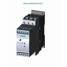 3RW3026-1BB14 Softstarter 11kW, curent maxim 25A tensiune comanda 110v ... 230v ac/dc, Siemens, S0