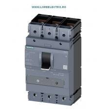 3VA1450-5EF32-0AA0 INTRERUPATOR AUTOMAT MCCB TERMOMAGNETIC 500A, 3POLI, IR ( 350A ... 500A ), 55kA, SIEMENS