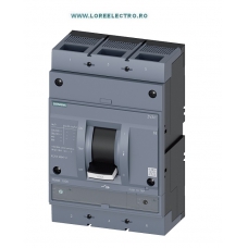 3VA1580-5EF32-0AA0 INTRERUPATOR AUTOMAT MCCB TERMOMAGNETIC 800A, 3POLI, IR ( 560A ... 800A ), 55kA, SIEMENS