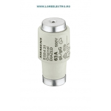 5SB4011 SIGURANTA FUZIBILA 32A DIII, 500V, DIAZED SIEMENS, Clasa gG, E33