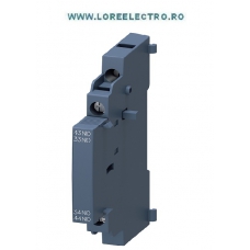 3RV2901-1B contact auxiliar 2NO pentru Motorstarter - Protectie motor, Montaj lateral, SIEMENS