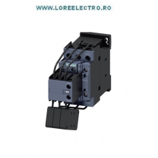 3RT2627-1AP05 CONTACTOR BATERIE CONDENSATORI 25KVAR SIEMENS, 3 POLI, PUTERE APARENTA 8 ... 25KVAR, TENSIUNE BOBINA 230V AC, AUX 1NO+2NC