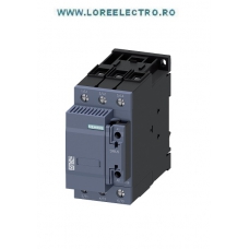 3RT2636-1AF03 CONTACTOR BATERIE CONDENSATORI 50KVAR SIEMENS, 3 POLI, PUTERE APARENTA 17 ... 50KVAR, TENSIUNE BOBINA 110V AC, AUX 1NO+1NC, S2