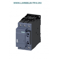 3RT2637-1AB03 CONTACTOR BATERIE CONDENSATORI 75KVAR SIEMENS, 3 POLI, PUTERE APARENTA 25 ... 75KVAR, TENSIUNE BOBINA 24V AC, AUX 1NO+1NC, S2