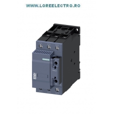 3RT2637-1AF03 CONTACTOR BATERIE CONDENSATORI 75KVAR SIEMENS, 3 POLI, PUTERE APARENTA 25 ... 75KVAR, TENSIUNE BOBINA 110V AC, AUX 1NO+1NC, S2